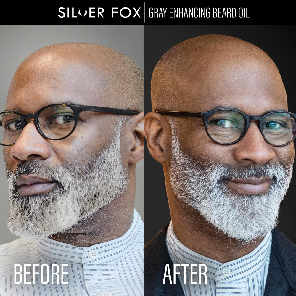 Godefroy Silver Fox mezcla de aceites naturales nutre barba con brillo