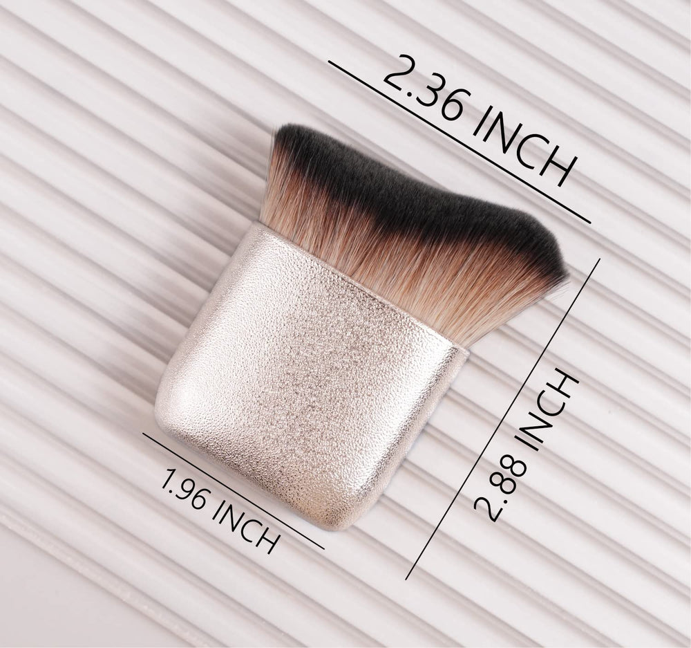 GOERTI brocha autobronceado para rostro, difumina líneas y aporta tono natural.