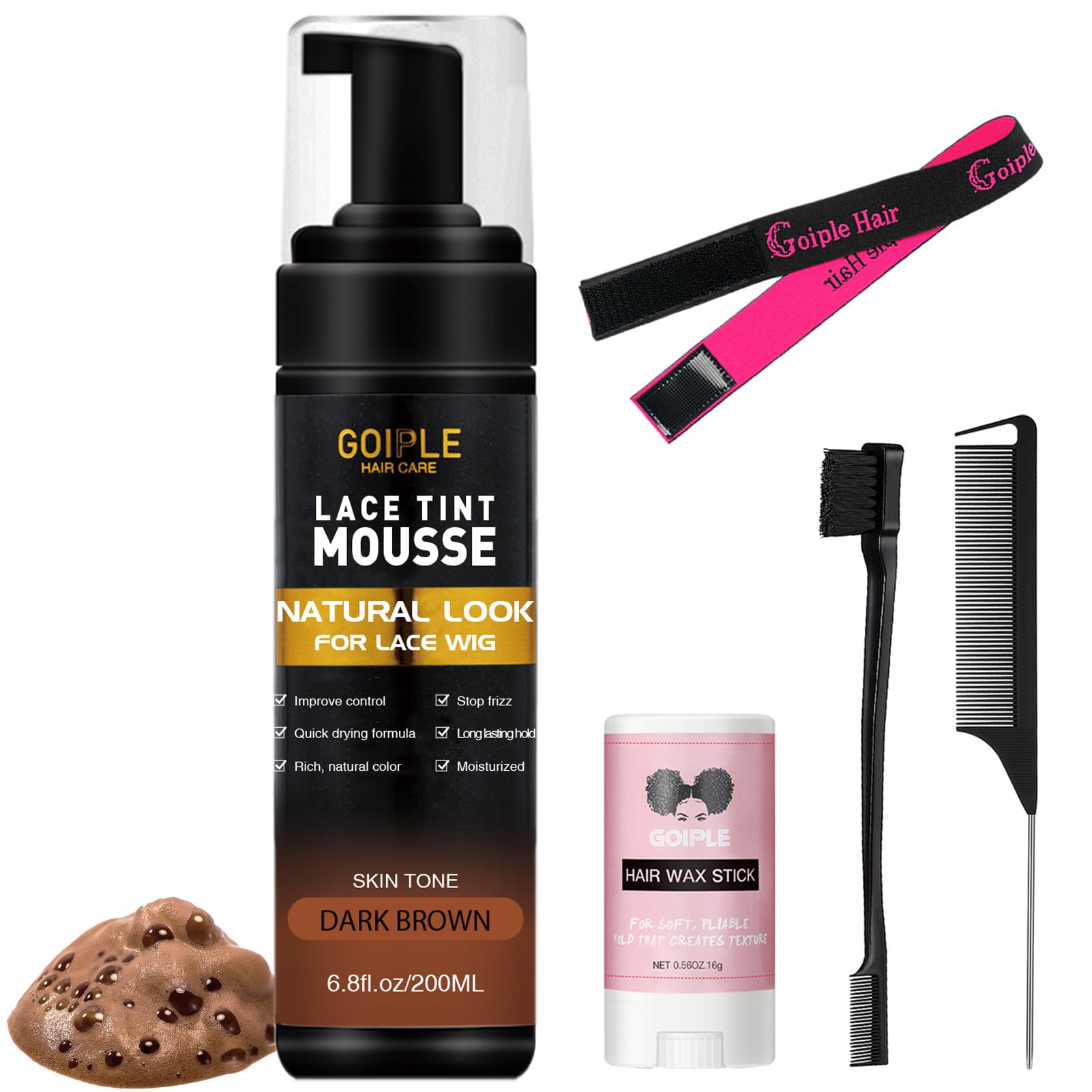 Goiple set de herramientas para encaje con acabado natural