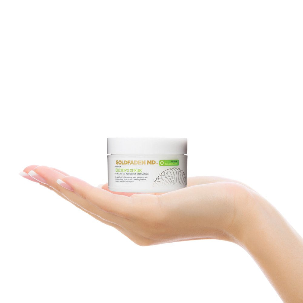 GOLDFADEN MD Exfoliante con ingredientes naturales para cuidado diario.