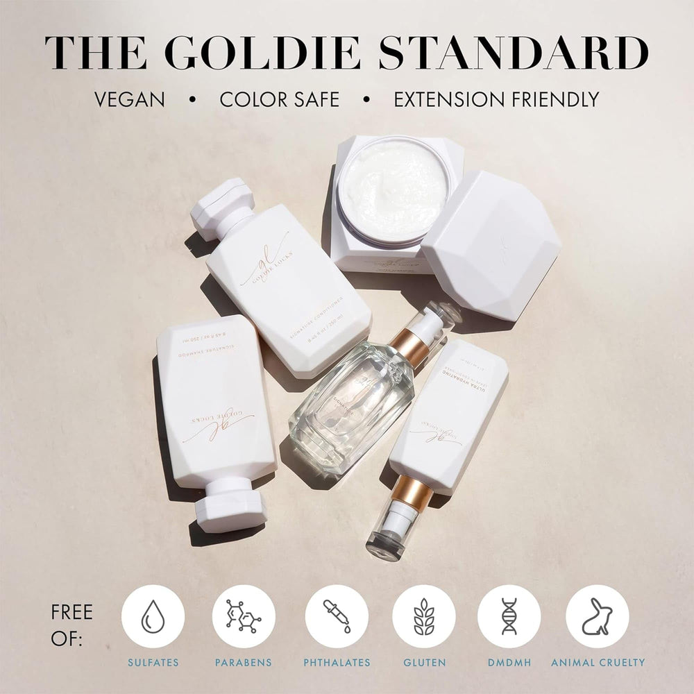 Goldie Locks Mascarilla Ultra Hidratante, aplicación rápida para rutina semanal fácil.