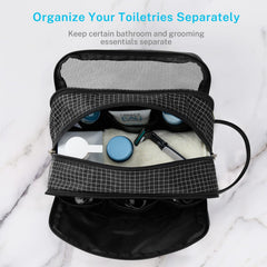 Gonex bolsa de aseo con asa lateral para transporte cómodo.