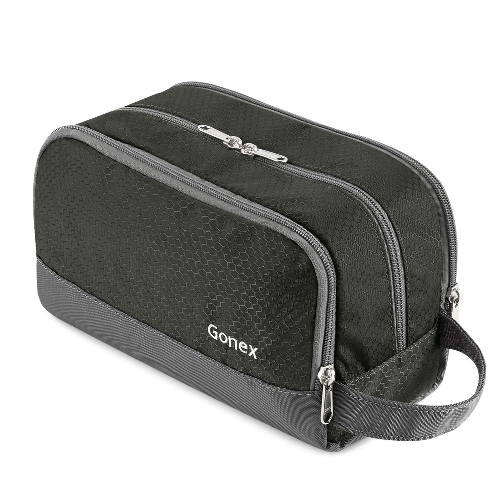 Gonex bolsa de aseo de nylon para viaje, ideal para organizar todo