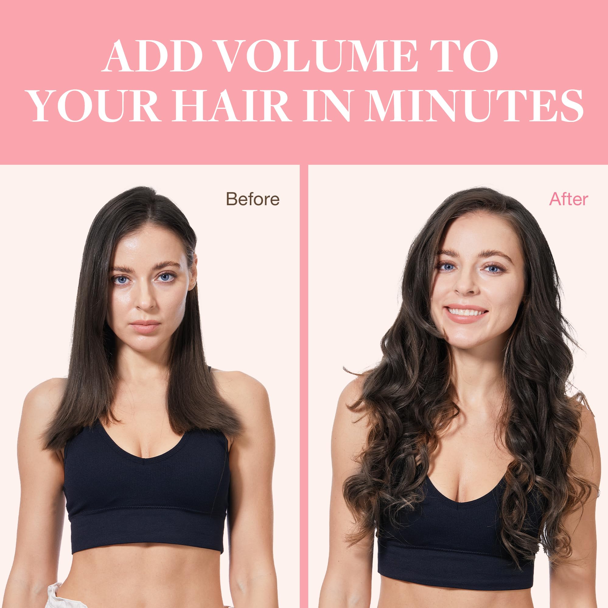 GOO GOO Extensiones clip peso neto 105 g para volumen ligero