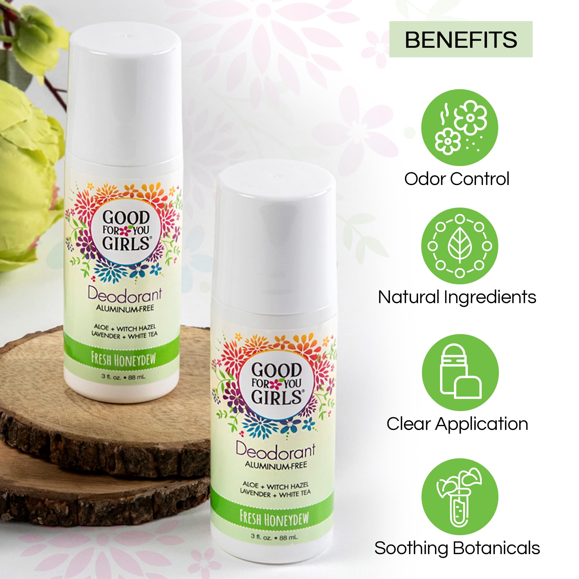 Tecnología probiótica de Good For You Girls combate olores de forma natural.