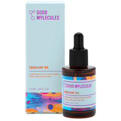 Good Molecules Aceite Esqualano para rostro: hidratación ligera y suave a diario.