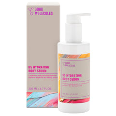 Serum corporal Good Molecules B5 en botella para hidratación profunda de la piel