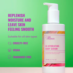 Textura gel suave de Good Molecules B5 hidrata el cuerpo de forma ligera