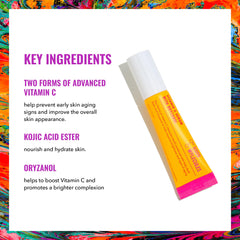 Textura sedosa del serum Good Molecules Vitamina C Oryzanol durante la rutina diaria.