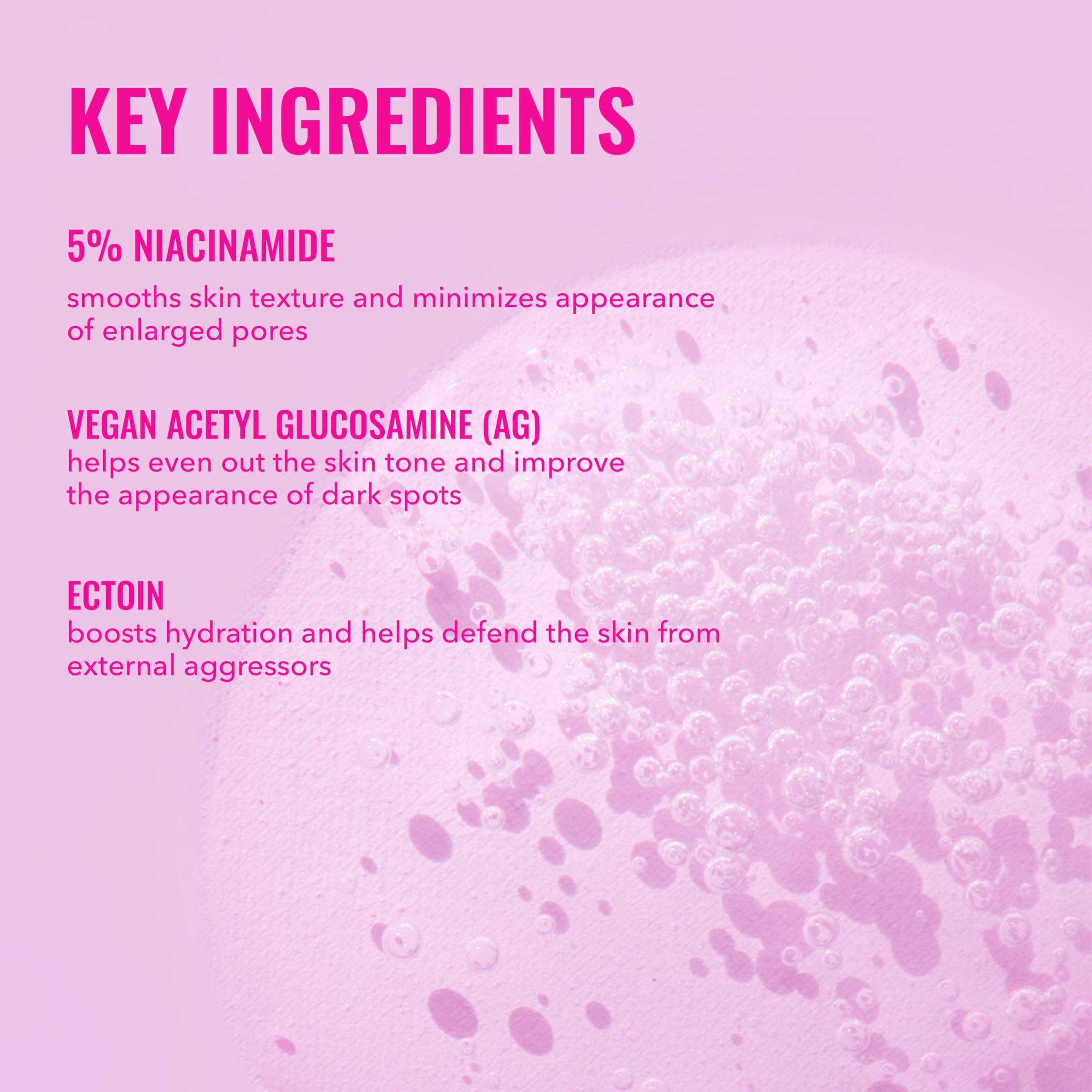 Good Molecules 5% Niacinamida con Ectoin, textura ligera para uso diario.