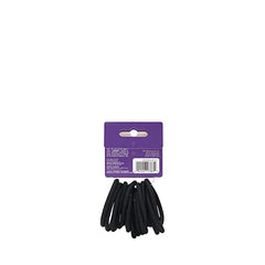 Goody elásticos para cabello grueso en negro, uso diario cómodo y seguro.
