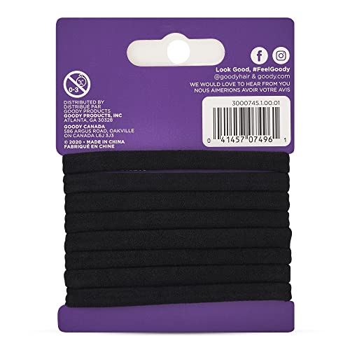 Goody elásticos suaves ofrecen sujeción firme sin enganchar, ideales para el día a día.