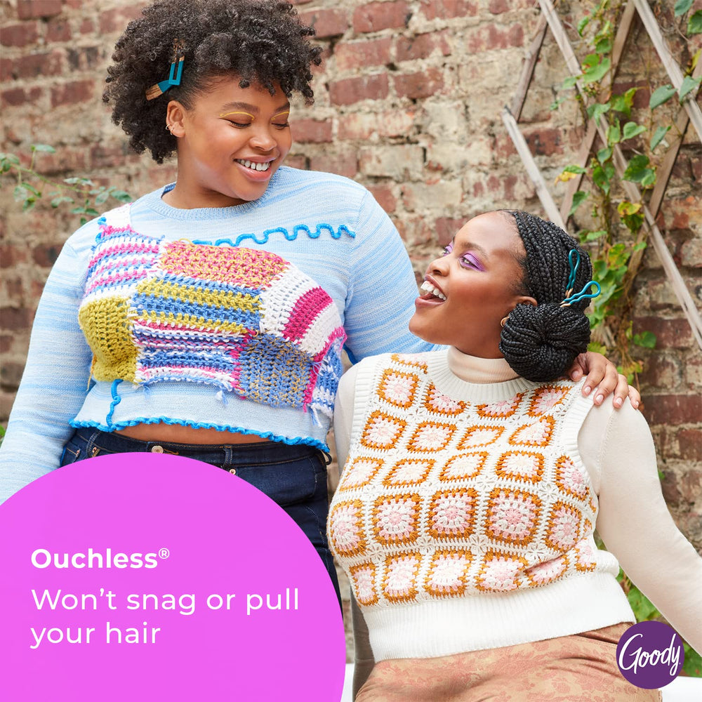 Goody Ouchless Forever agarre seguro para ponytail y peinados recogidos.