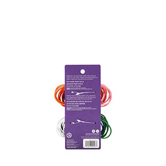 Gomas Goody Ouchless de 2 mm, para coletas pequeñas y cabellos delicados.