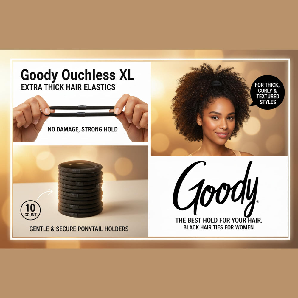 Goody Ouchless XL moño duradero para estilos de día.