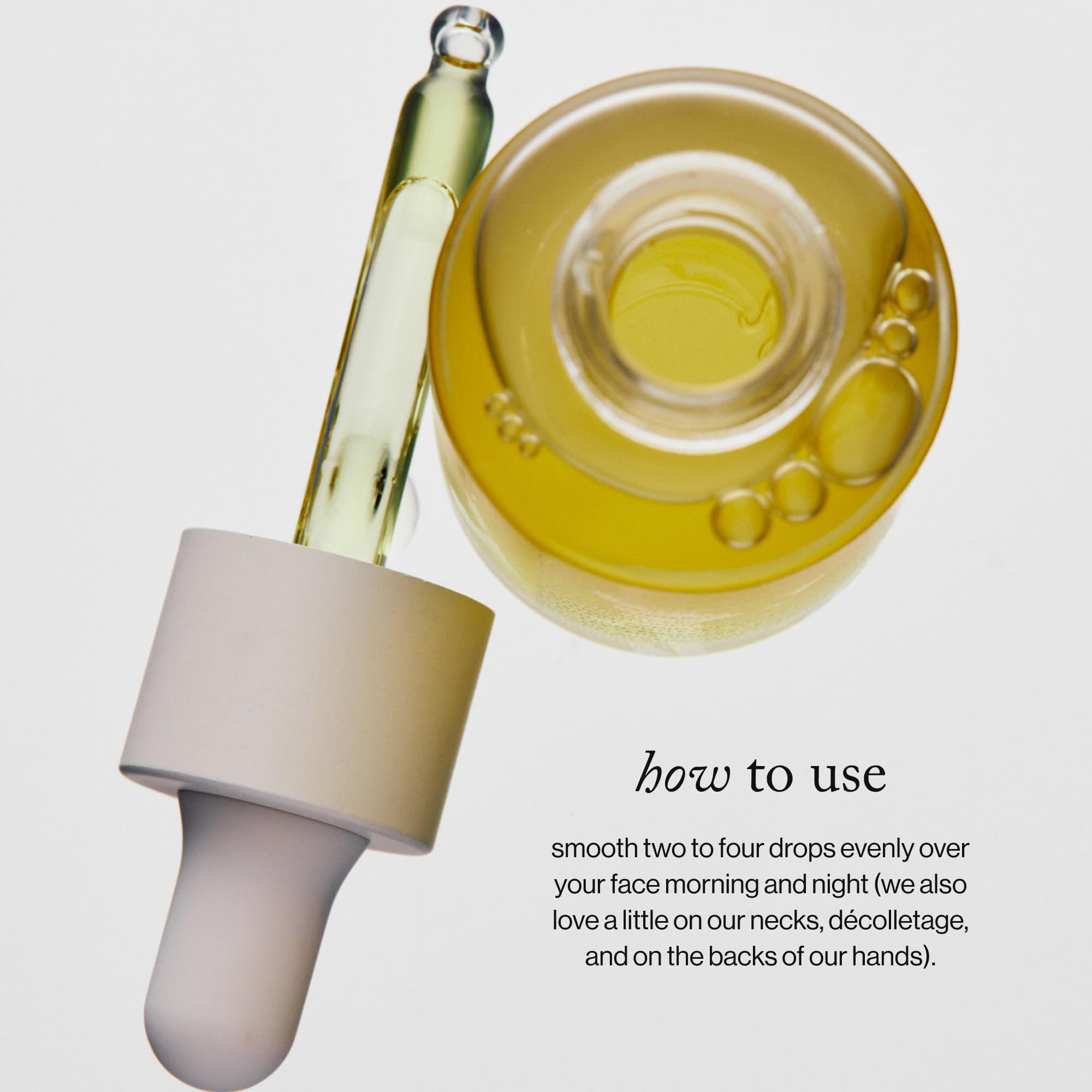 goop Aceite facial nutriente, aporta brillo natural.