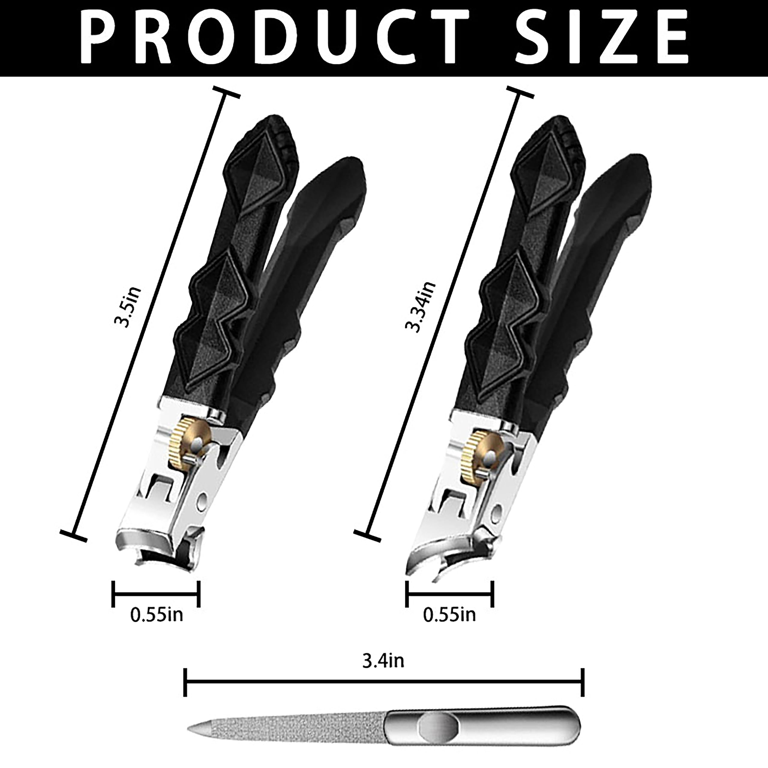 Goredny Orthoclip mangos ergonómicos para mayor control y confort.