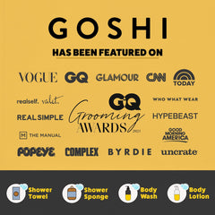 GOSHI exfoliación-suave-para-toda-piel, apta para piel sensible.