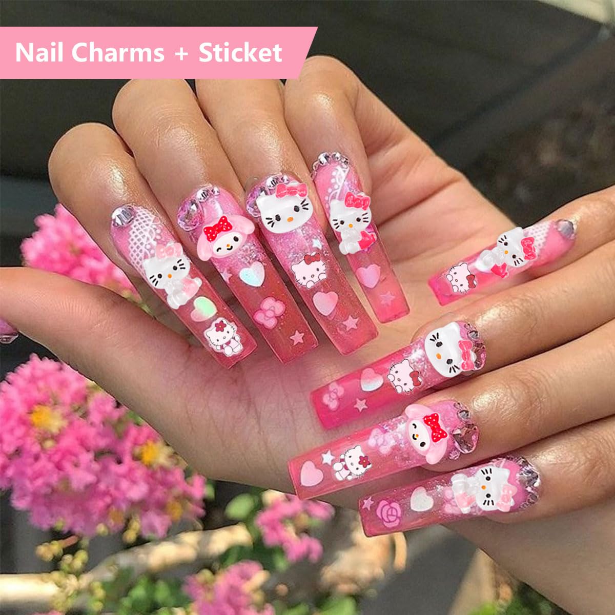 GOTPE piezas de arte para manicura, ideal para looks temáticos