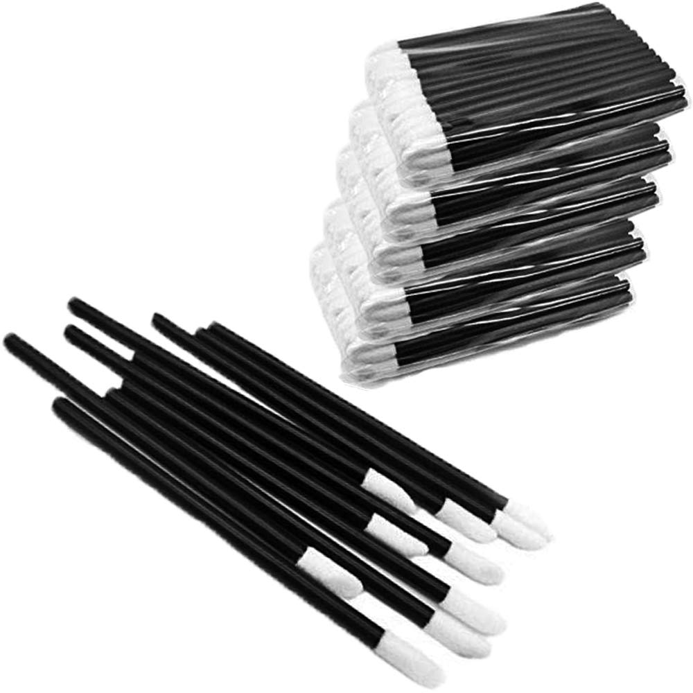 GoWorth: aplicadores desechables para labios con cerdas suaves para cobertura uniforme.