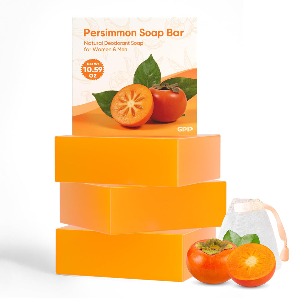 GPP Persimmon Soap Bar refreshing scent enhances daily shower.