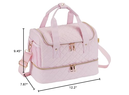 GR69N gift-ready nail polish organizer case in pink shade