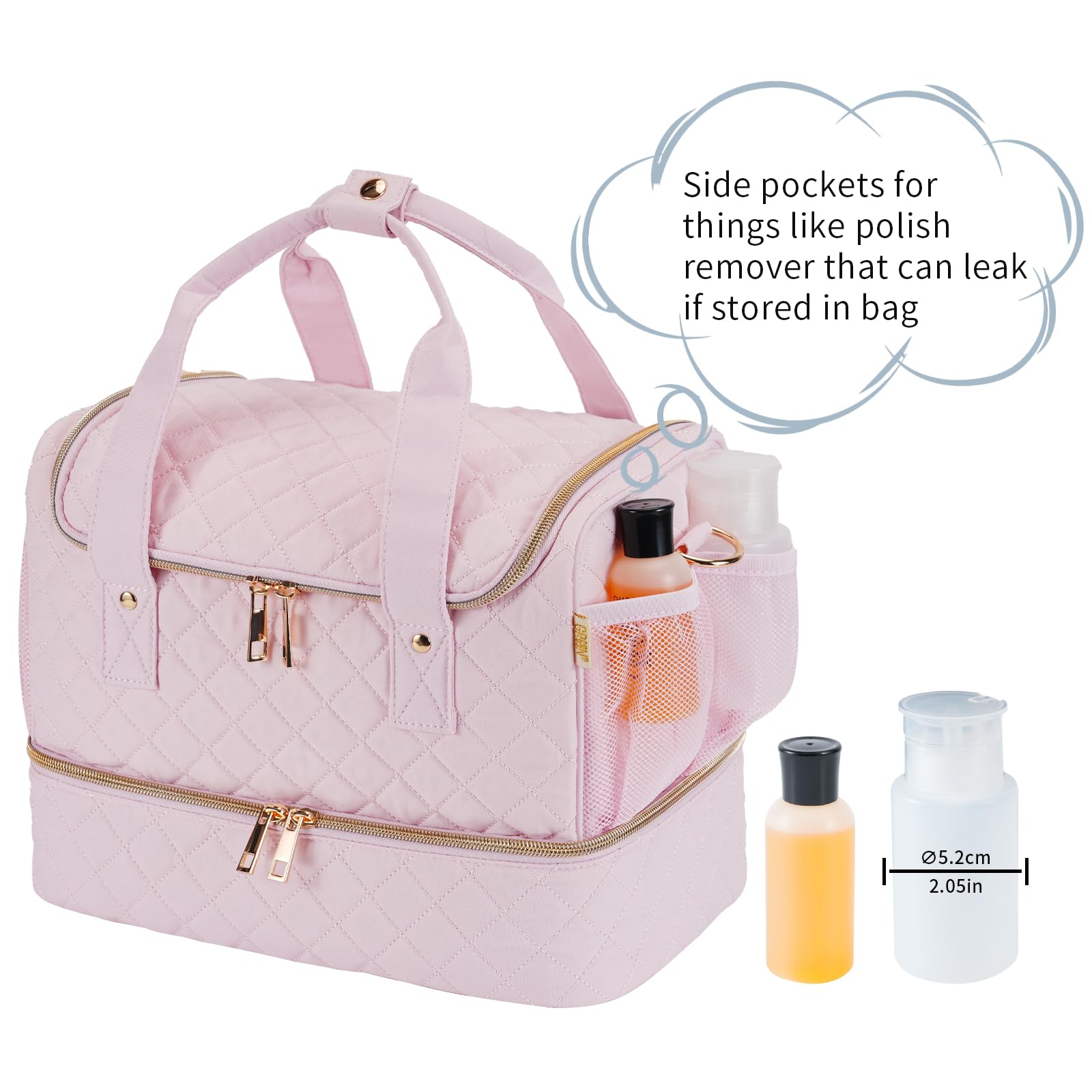GR69N case side pocket design highlighting leak‑proof storage area