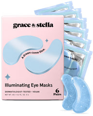Grace & Stella mascarillas ojos azules para cuidado diario
