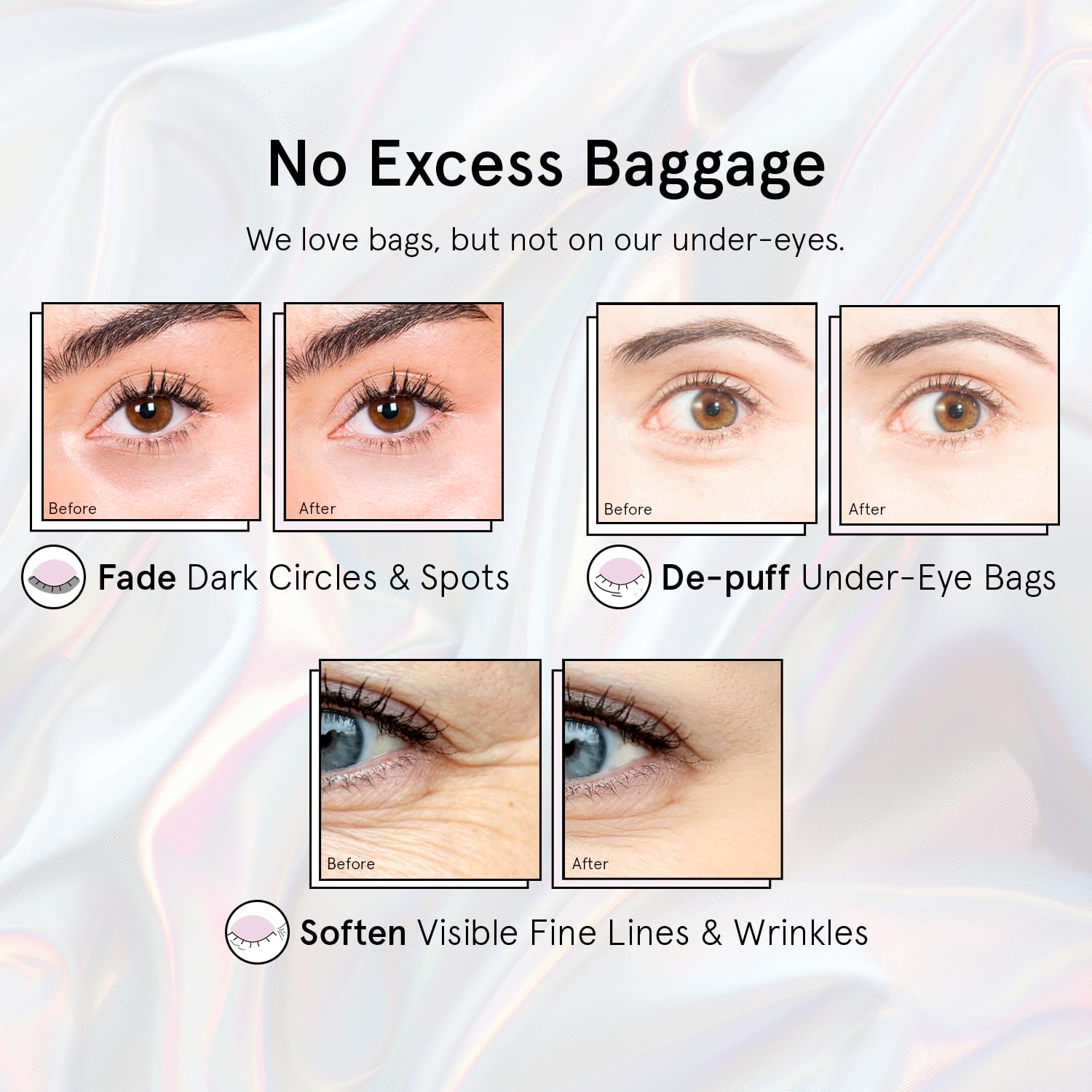 Grace & Stella parches oculares con efecto refrescante para ojeras y bolsas