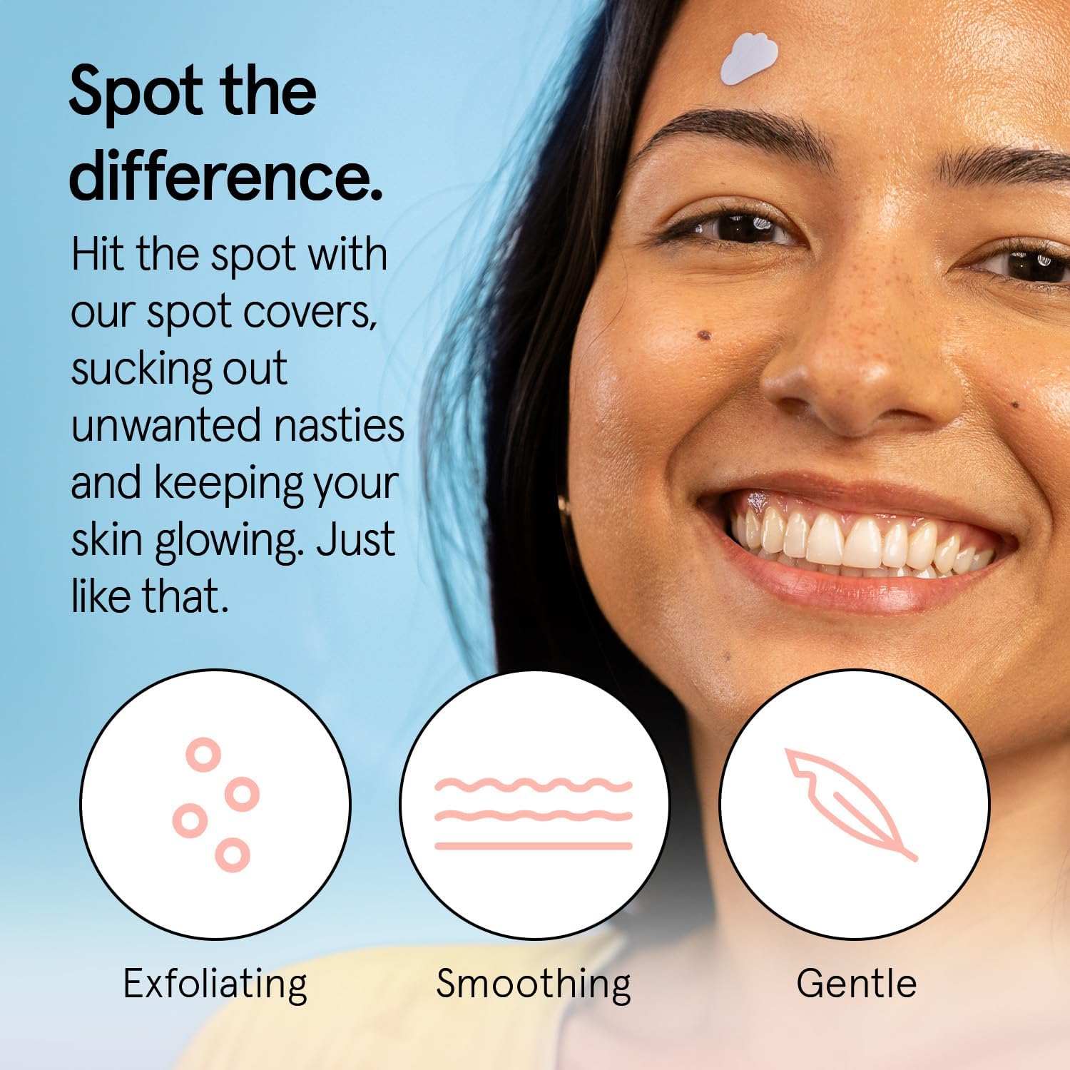 Grace & Stella patch-coeurs-visage-hydrocolloide: design en cœur protège les imperfections.