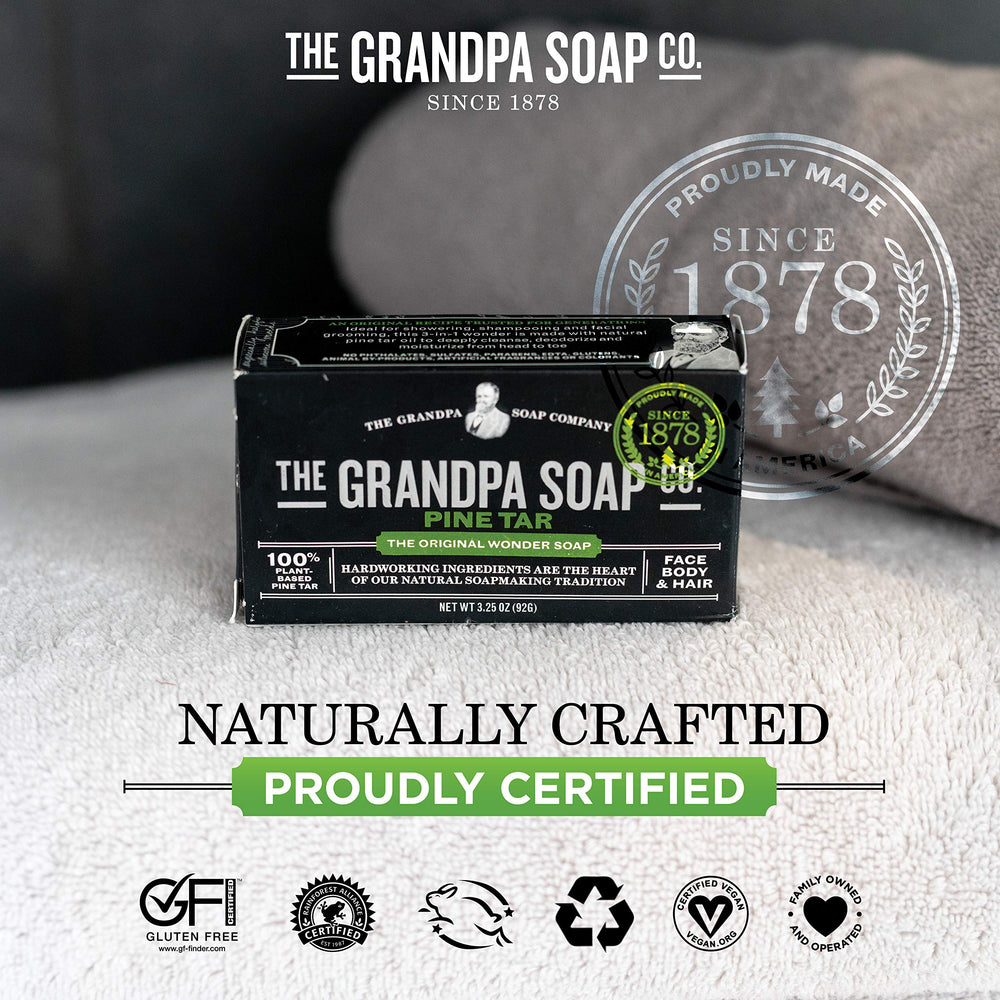 The Grandpa Soap Company proceso artesanal para un jabón de alta calidad