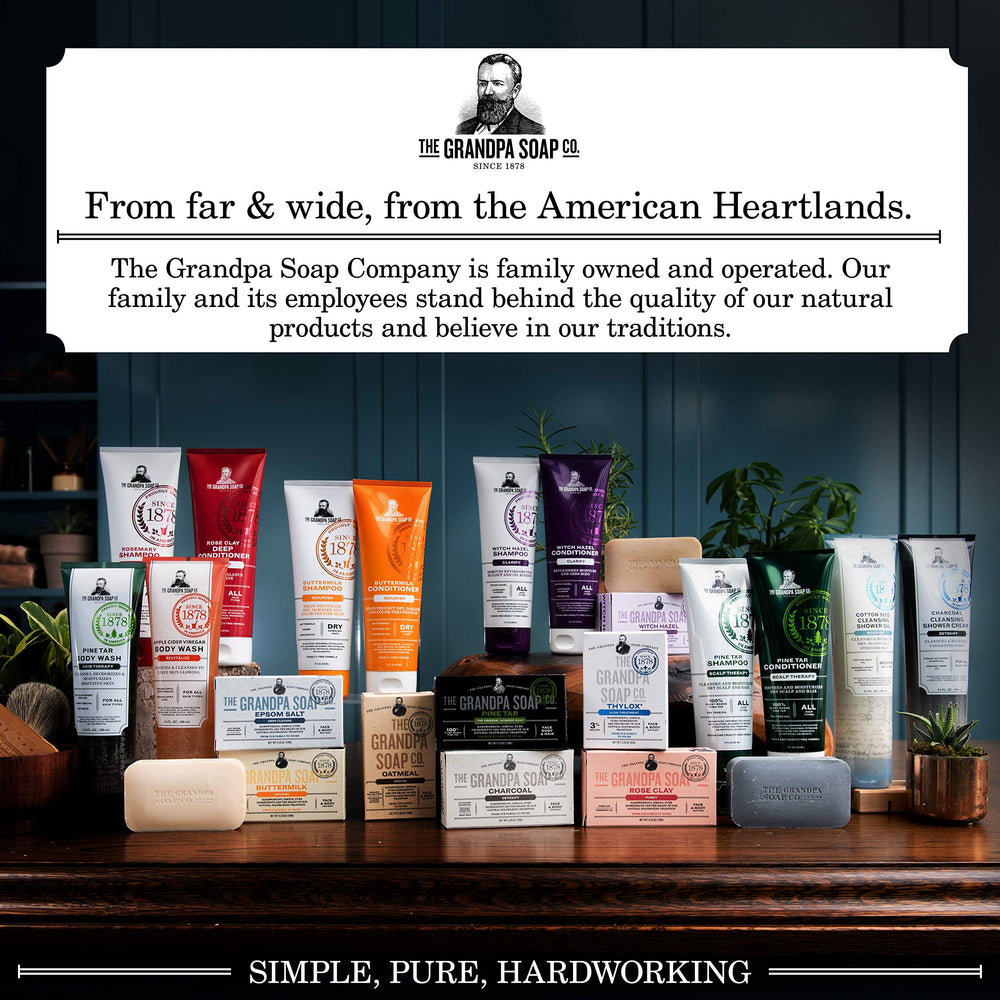 The Grandpa Soap Company uso diario para manos y cuerpo