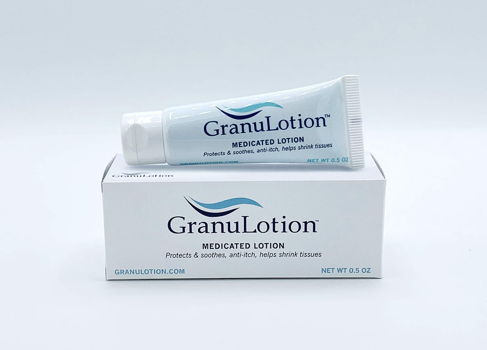 GranuLotion efecto refrescante brinda sensación inmediata de alivio suave.