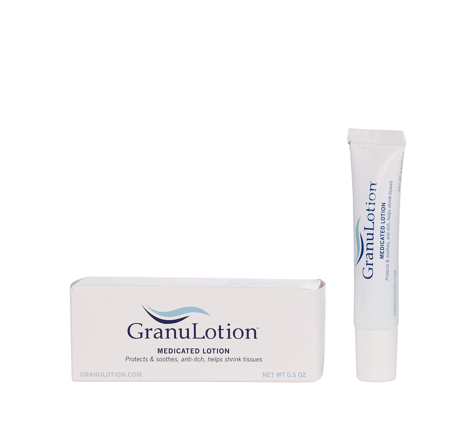 GranuLotion empaque compacto para retoques diarios y viajes.
