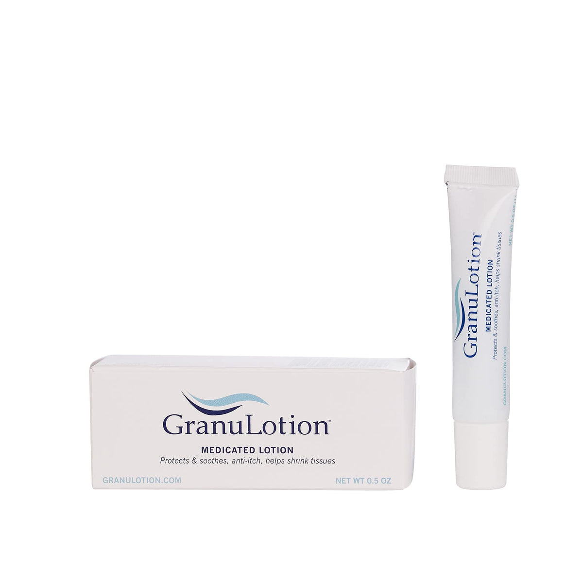 GranuLotion empaque compacto para retoques diarios y viajes.