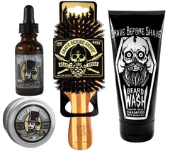 Grave Before Shave champú para barba de 6 oz, limpieza suave y refrescante