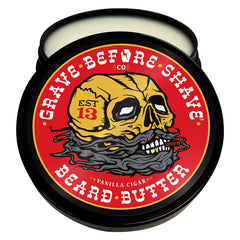 Mantequilla para barba Grave Before Shave, envase de 4 onzas, uso diario.