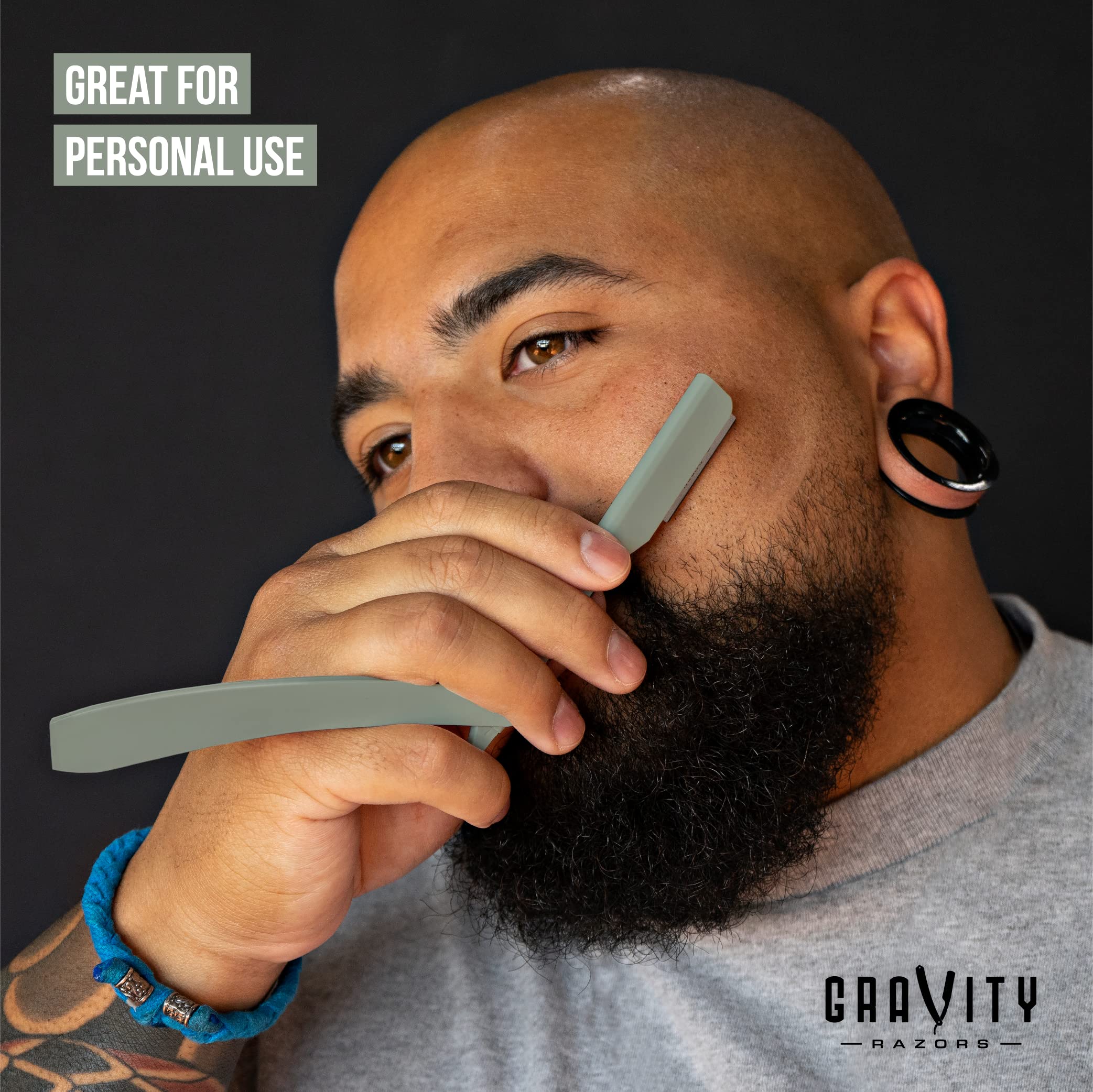 GRAVITY RAZORS fabricación en EE UU con acabado duradero