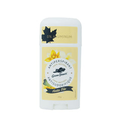 Green Beaver Bliss antitranspirante 50 g, envase compacto para uso diario y protección duradera.