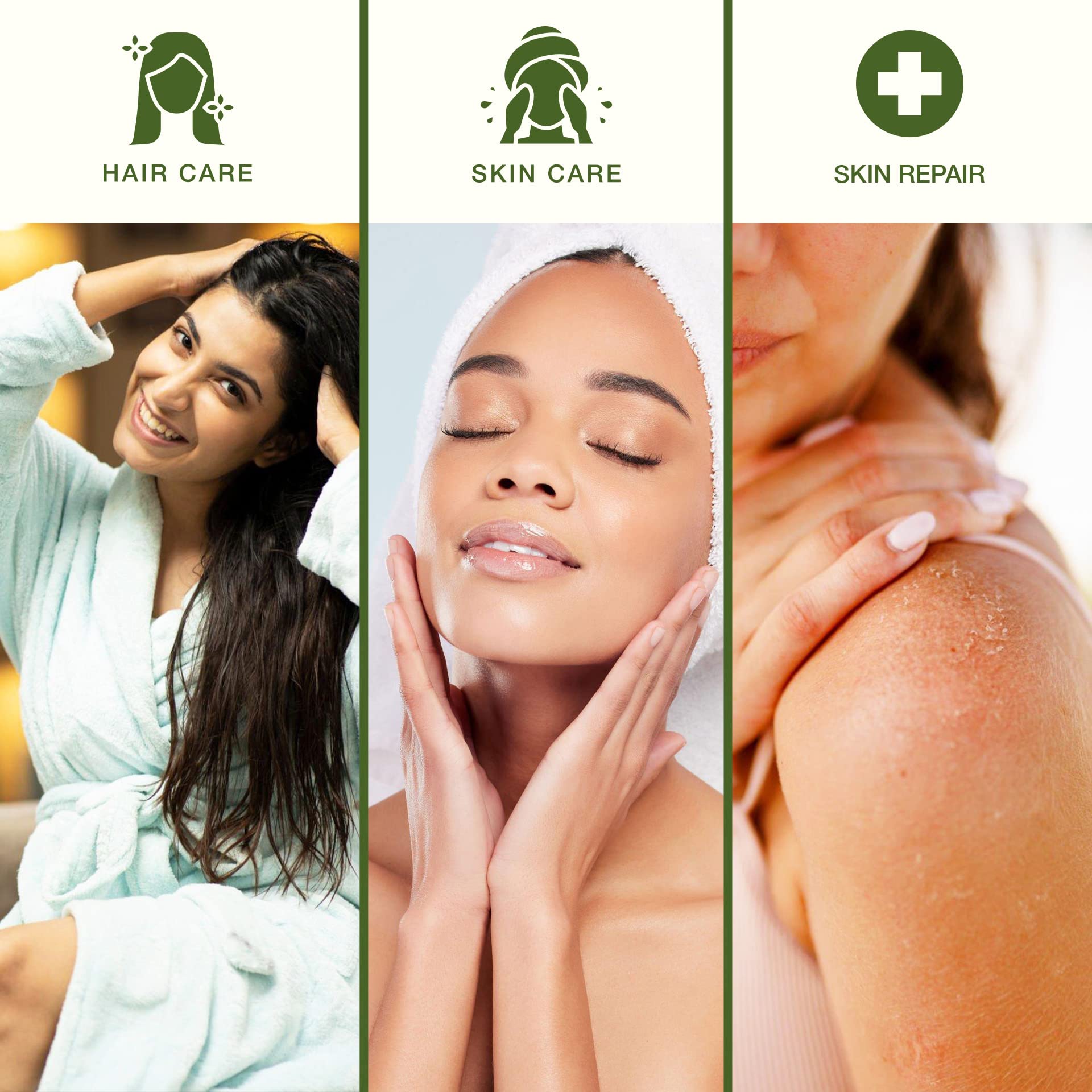 Cuidado de cabello con Green Leaf Naturals Aloe Vera Spray