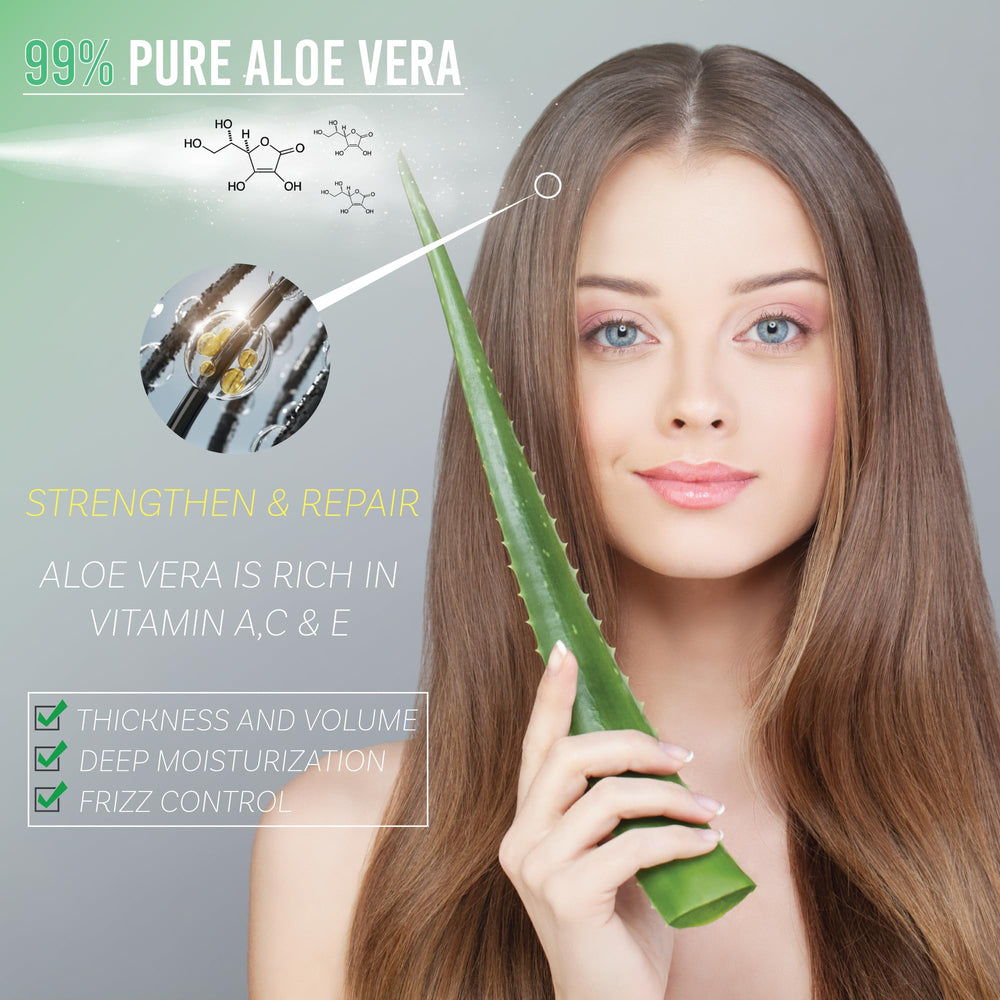 Etiqueta de ingredientes de Green Leaf Naturals Aloe Vera Spray