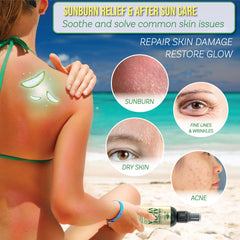 Textura gel suave de Green Leaf Naturals Aloe Vera Spray