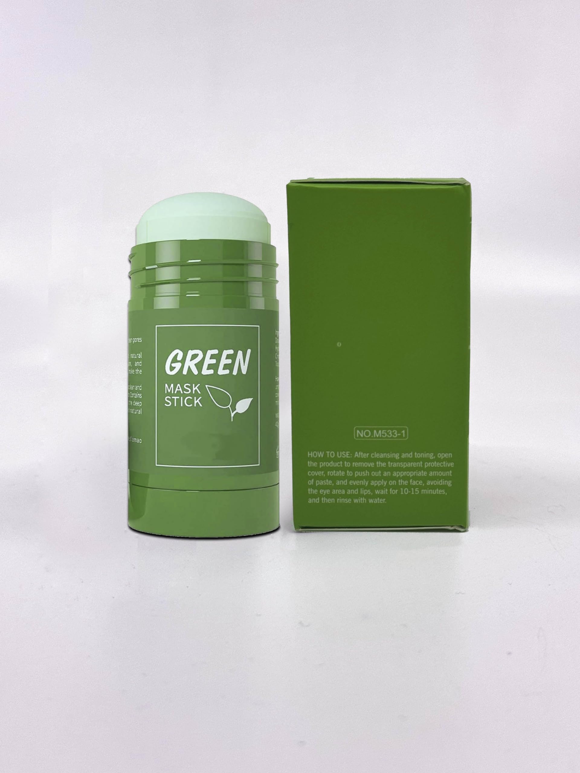 Green Mask Stick: compacto y práctico para llevar.