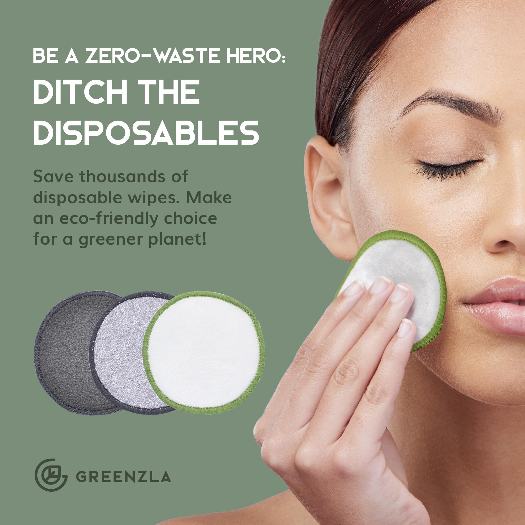 Greenzla kit de viaje para limpieza facial, orden y comodidad.