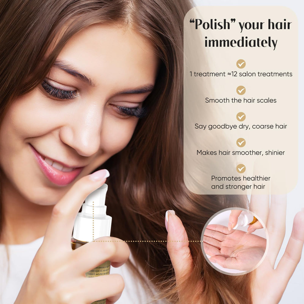 GREEONIL Nutrición profunda para cabello seco con brillo mejorado