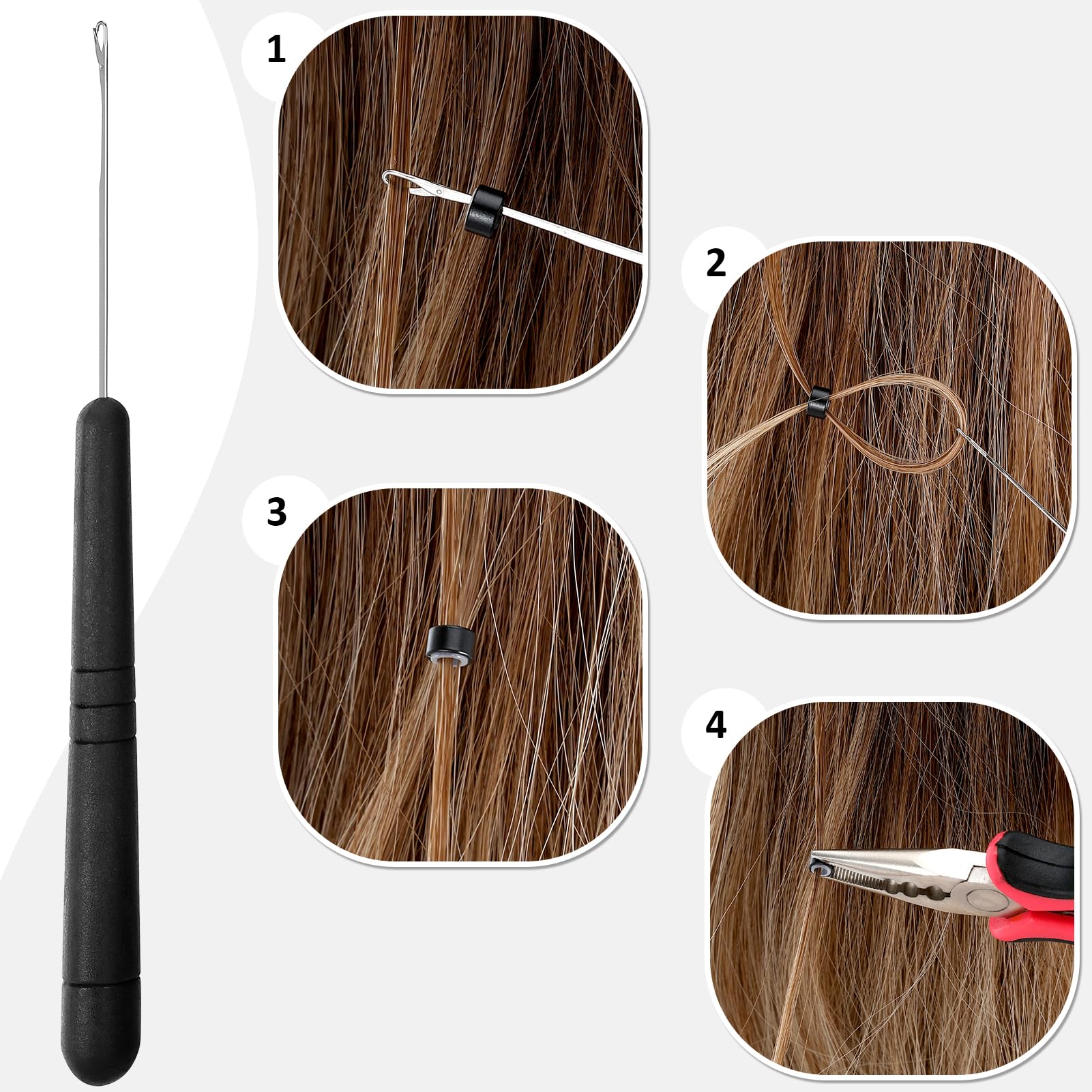 GrennMauler clips metálicos: fijación estable para estilos duraderos