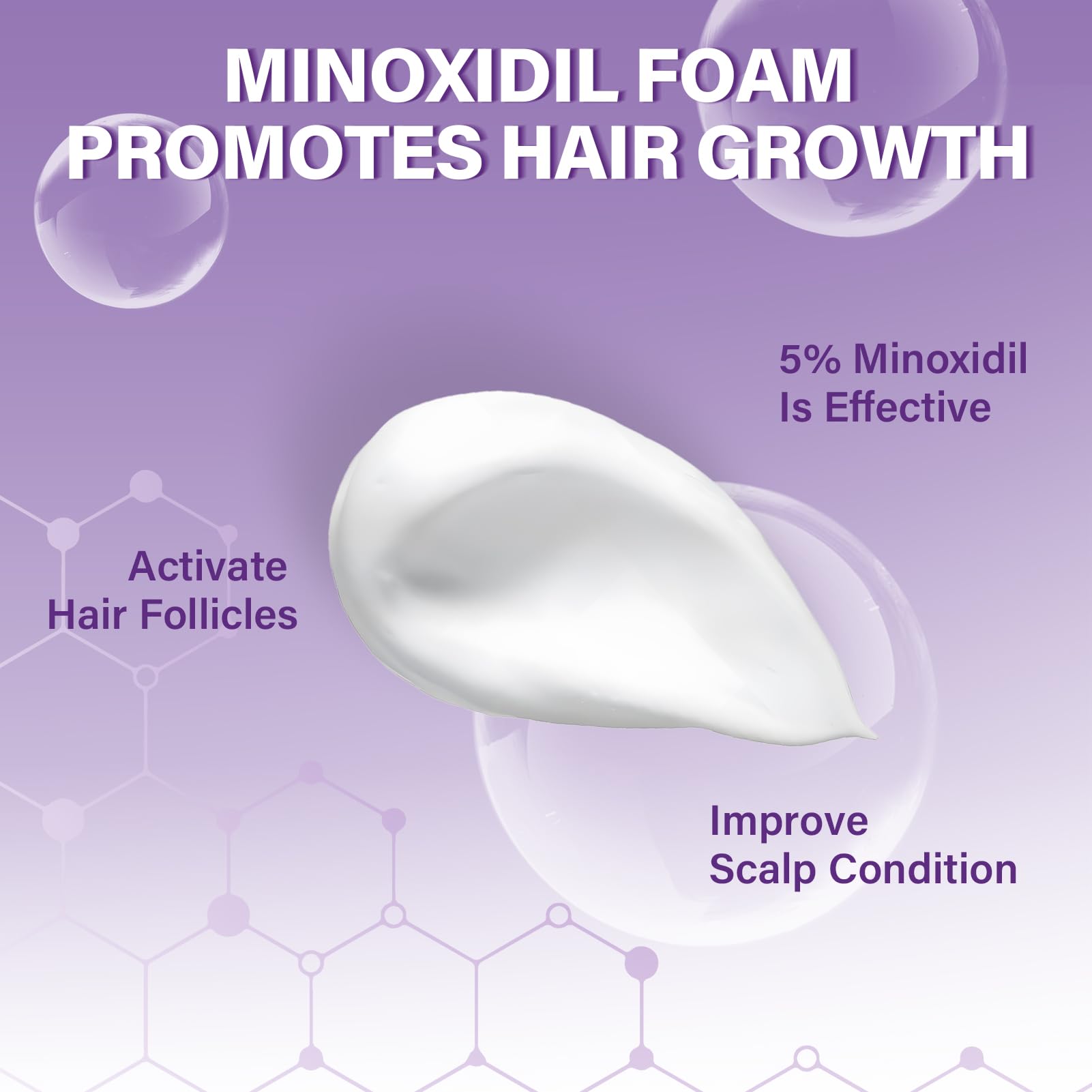 Greoay Minoxidil para mujeres, cuidado del cuero cabelludo y cabello.