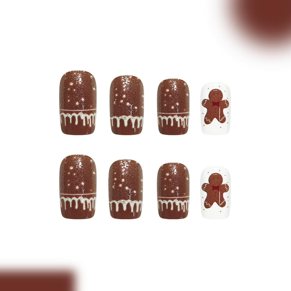 GRITOSE kit uñas cortas rectangulares para uso cotidiano