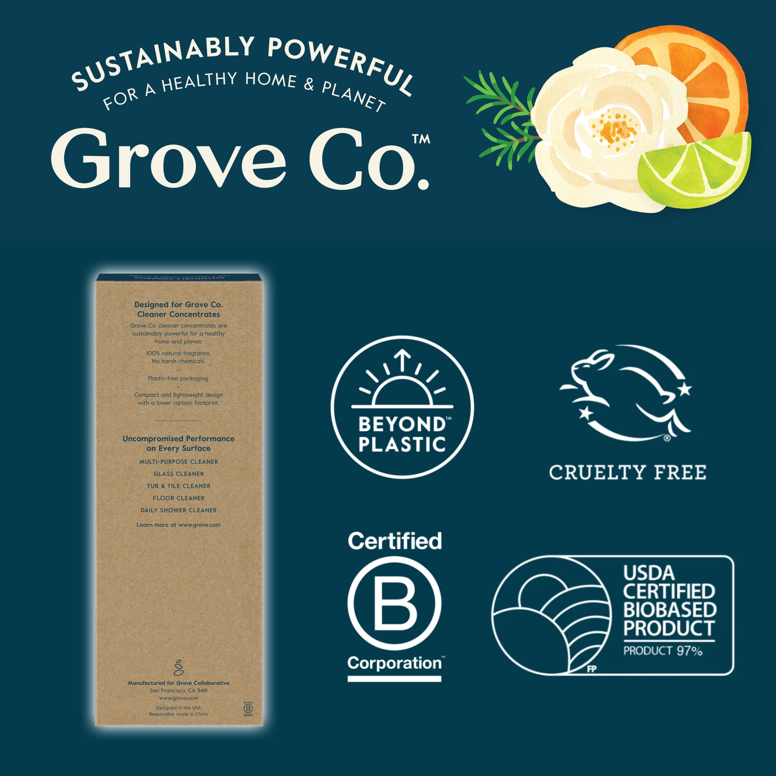 diseño duradero Grove Co apto para lavavajillas