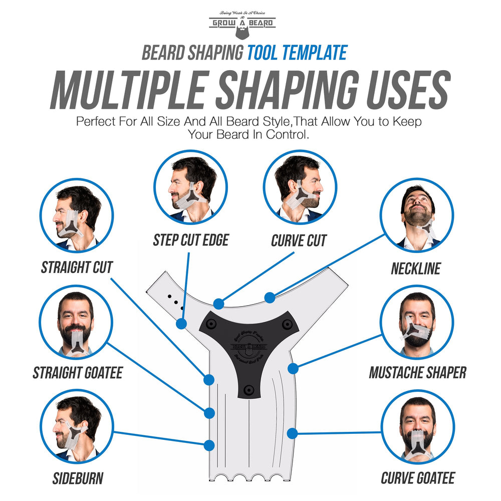 GROW ALPHA BEARD: lápiz-barbero para delinear la barba con facilidad.